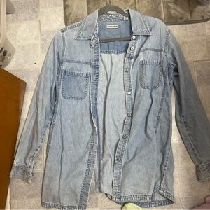 Marsh Landing Light Blue Denim Shirt